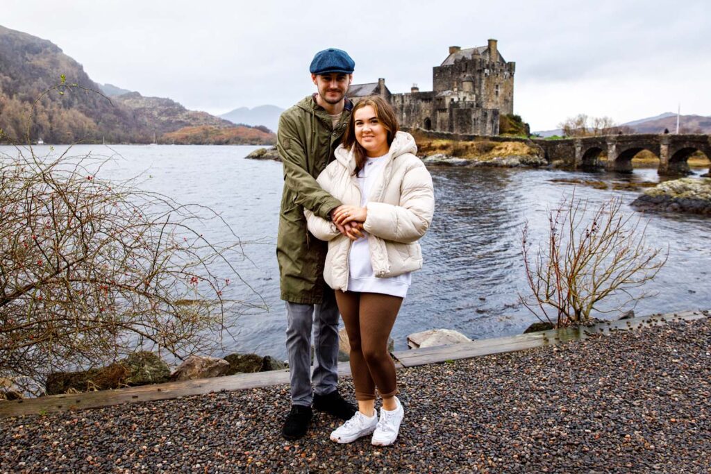Eilean donan castle suprise engagement00052