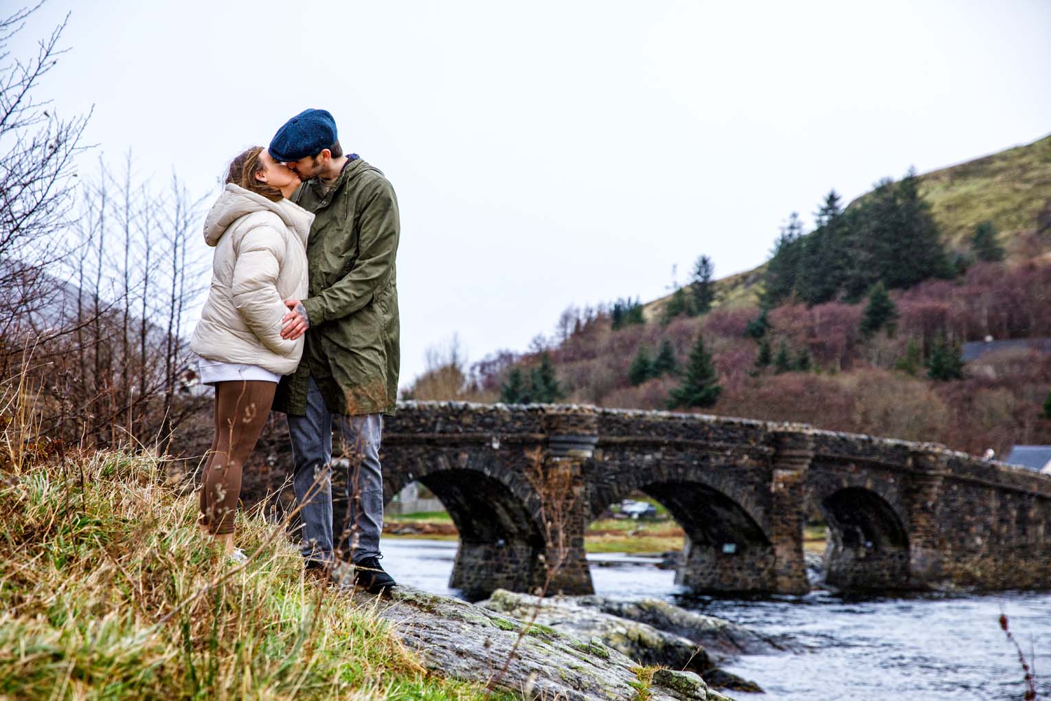 Eilean donan castle suprise engagement00056