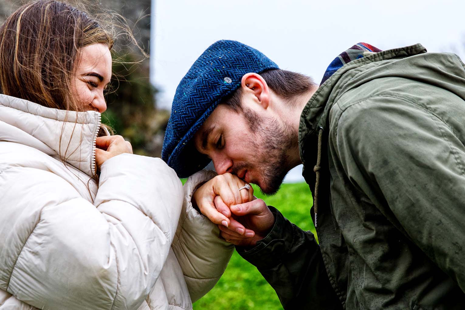 Eilean donan castle suprise engagement00061