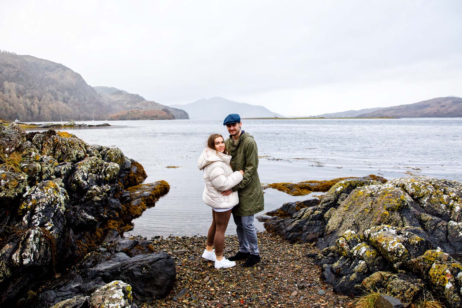 Eilean donan castle suprise engagement00080