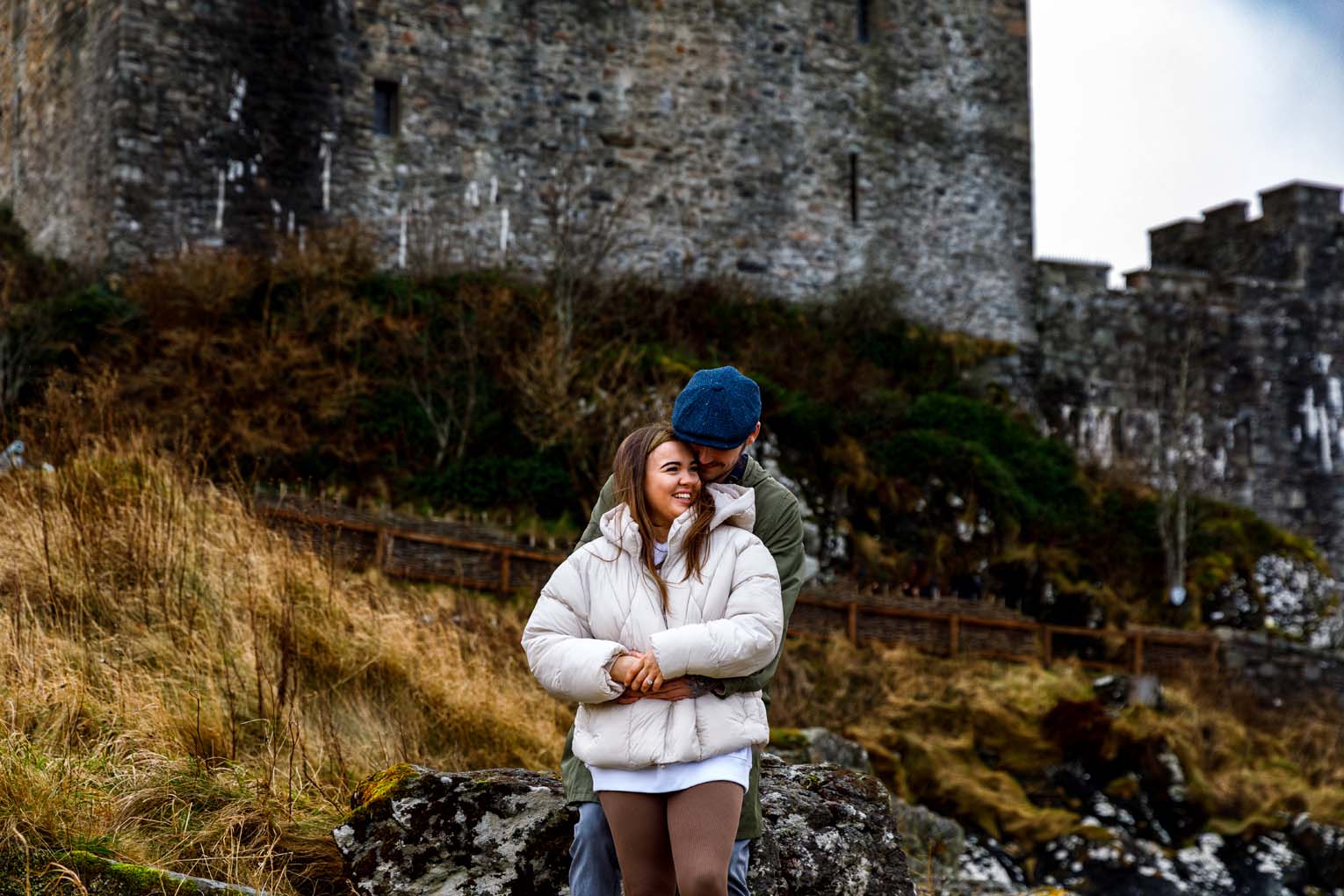 Eilean donan castle suprise engagement00083 1