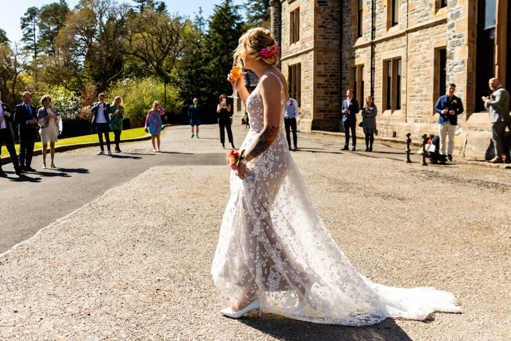 A Highland Sunny fun wedding at Duncraig Castle in Plockton – Marlijn and Jens 23rd April 202249