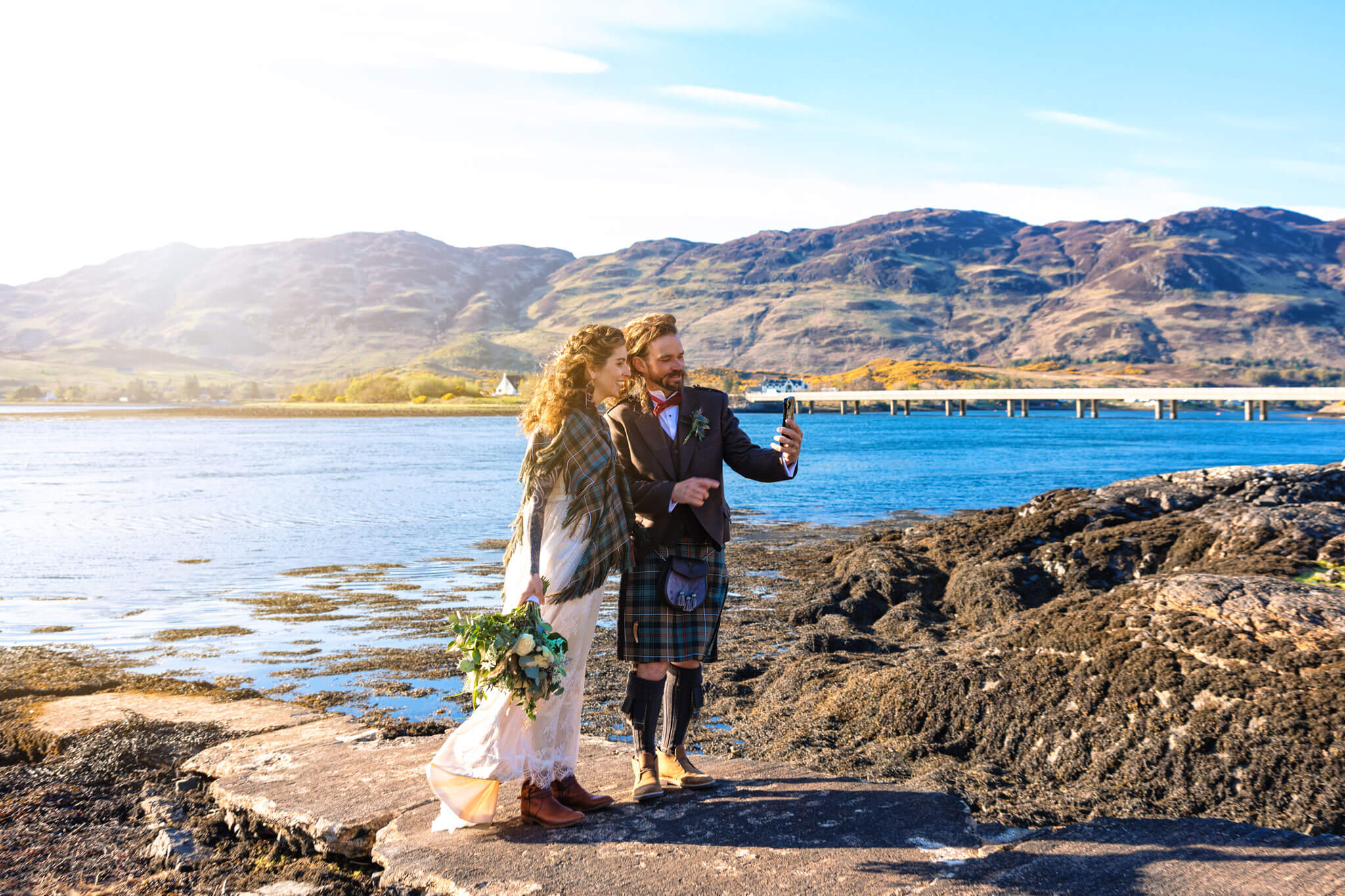 Morgan Garys Elopement Iconic Eilean Donan Castle00084