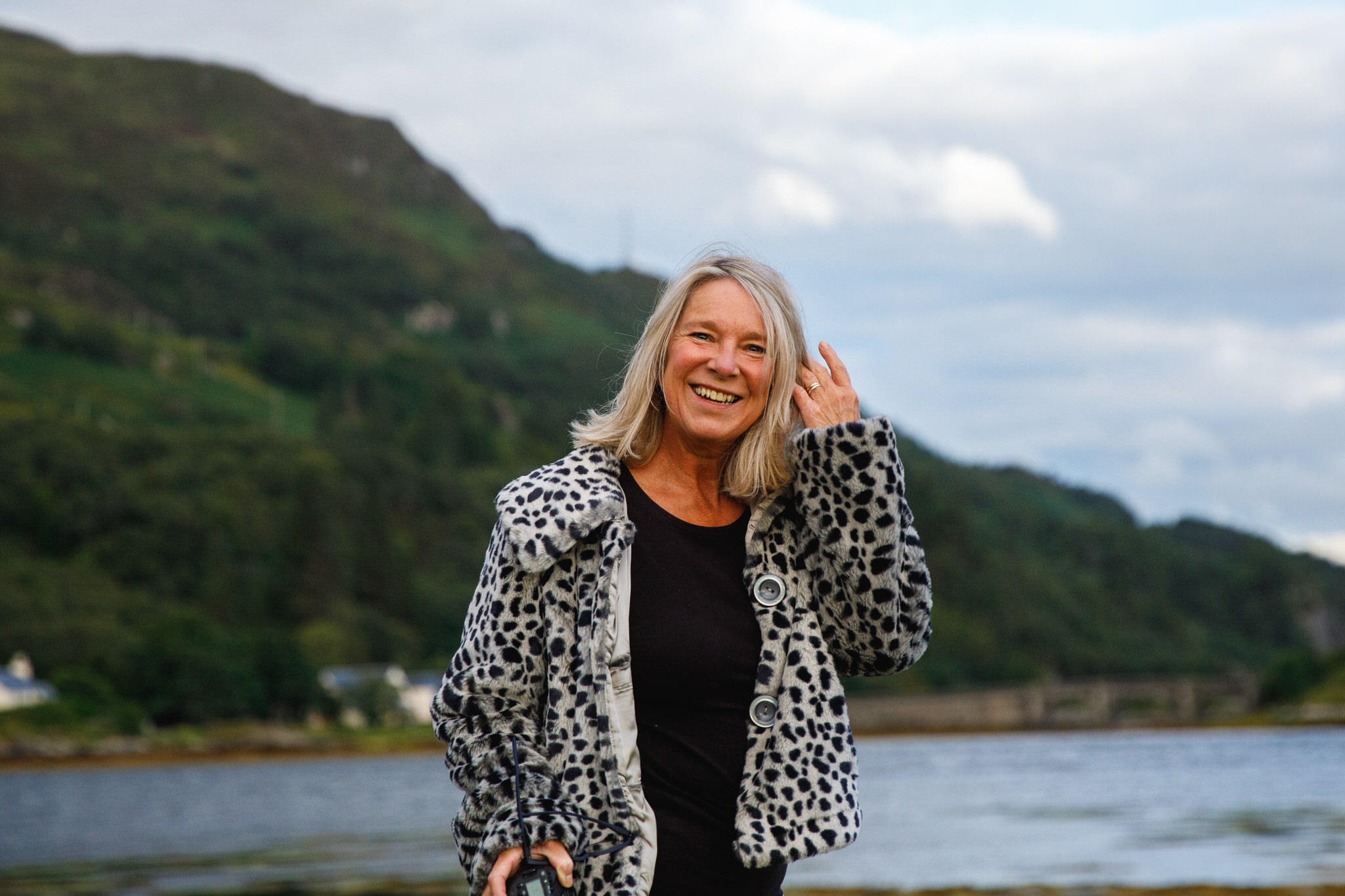 Eilean Dornie castle Highlands of Scotland